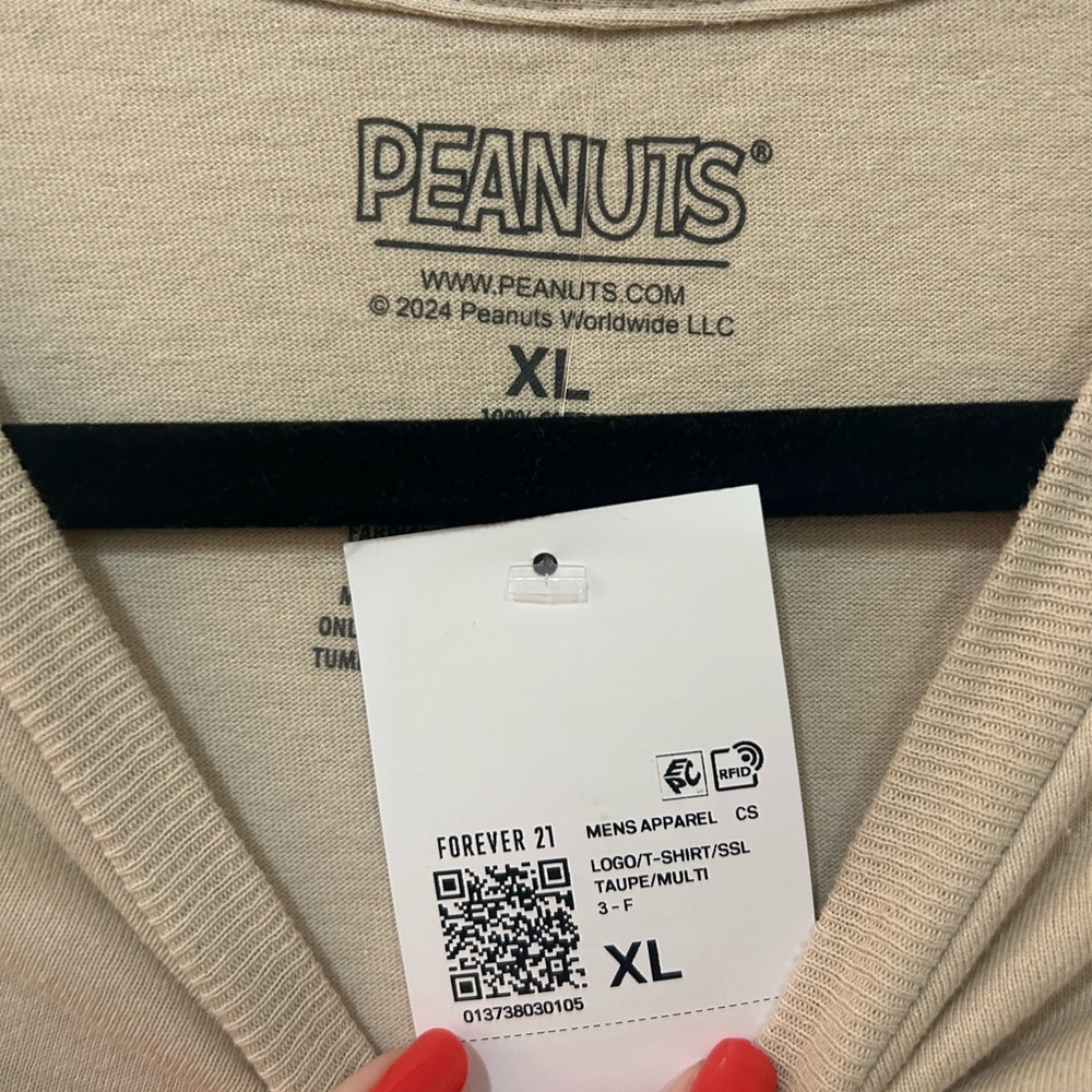 Peanuts Snoopy Country Club T-Shirt - Tan - Picture 4 of 4
